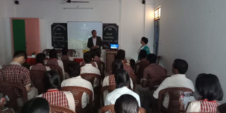 Career Counselling workshop was organised at VIA 