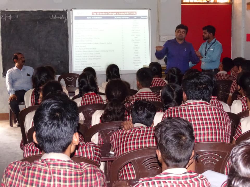 Carrier Counselling Organised by Rao IIT Academy  