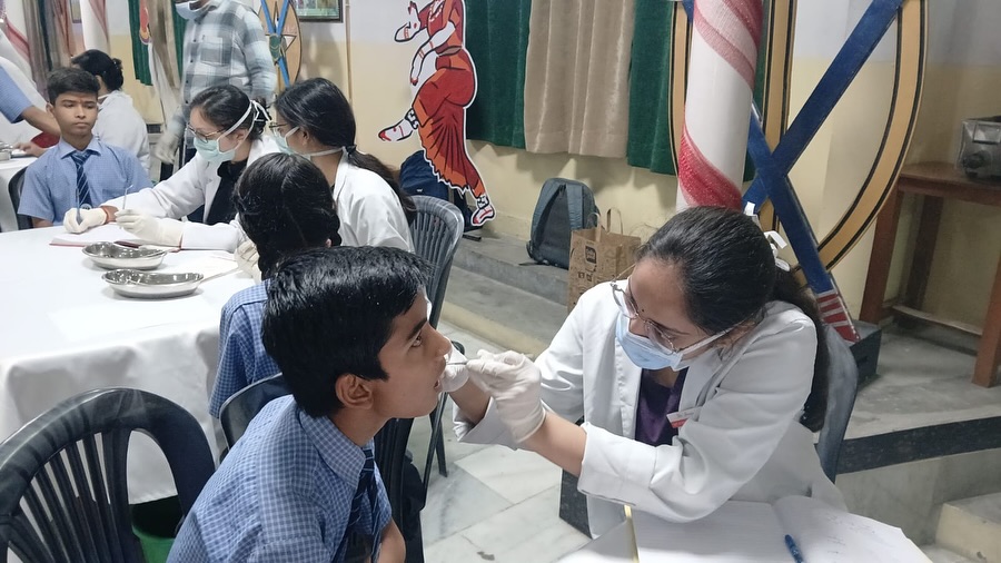 DENTAL HEALTH CHECKUP CAMP WAS ORGANISED BY CBSE SAHODAYA SCHOOLS’ COMPLEX