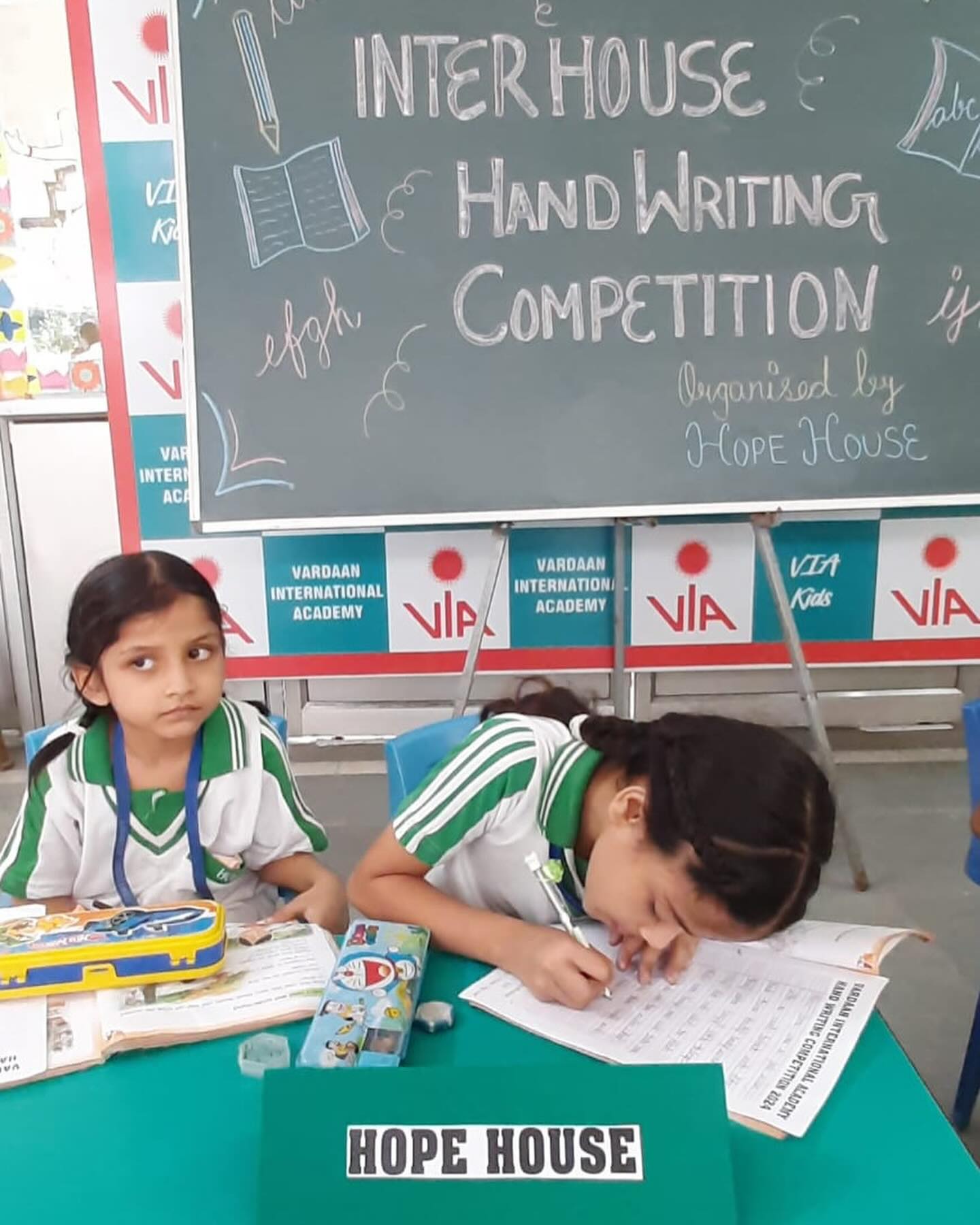 INTER HOUSE HAND WRITING COMPETITION