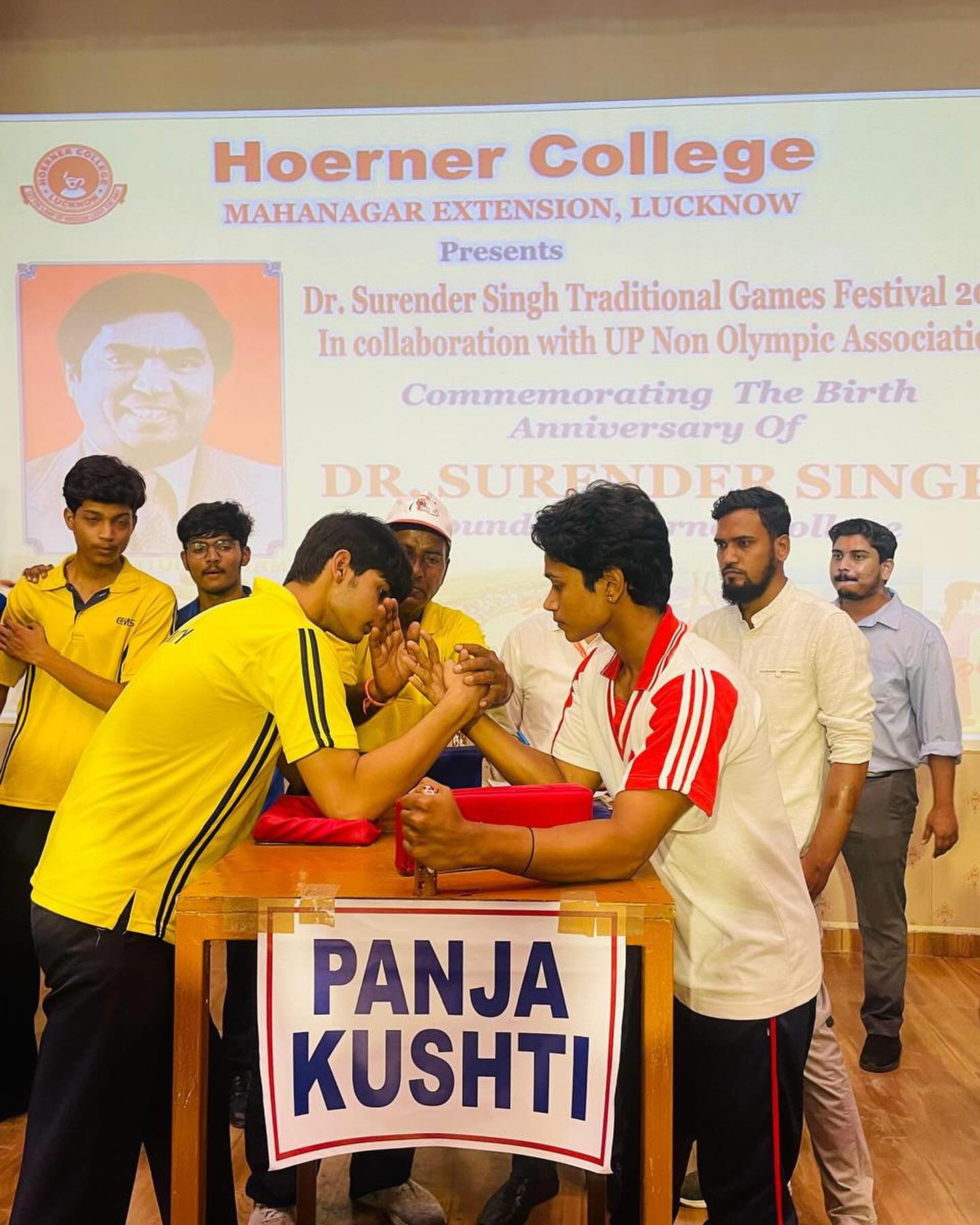 TRADITIONAL GAMES FESTIVAL’ ORGANIZED BY HOERNER COLLEGE.