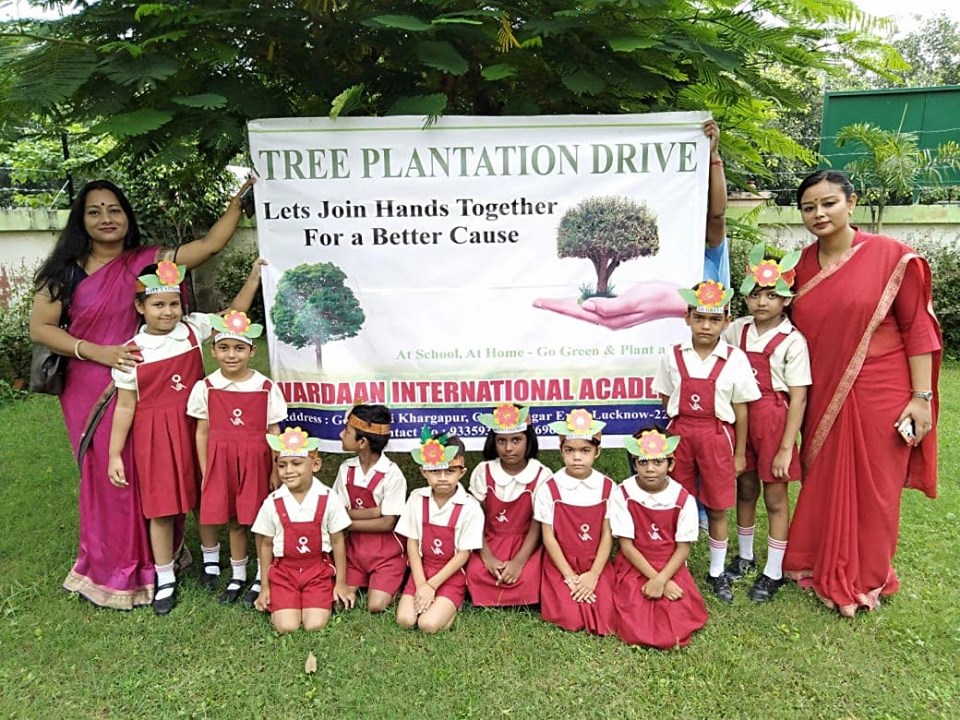 Tree Plantation Drive at Sangrash Park with VIA students & Staff